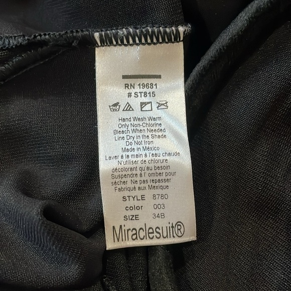 Miraclesuit Black Body Slip Shapewear Size 34B
Tummy Control - Picture 10 of 12